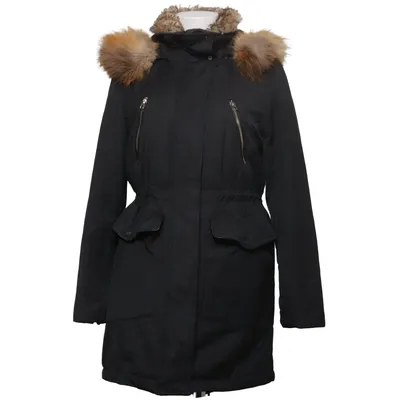 Parka (Schwarz) von Zara Trafaluc Outerwear Collection Acryl, Baumwolle, Polyester