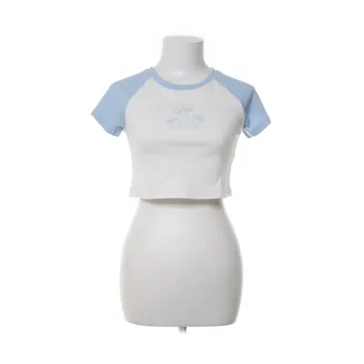 Crop top (Blauw, Wit) van Shein