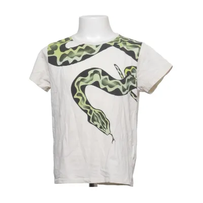 T-shirt (Weiß, Grün, Schwarz) von The Striped Cat Elasthan, Bio-Baumwolle