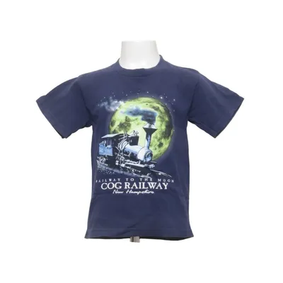 T-shirt (Blauw) van Prairie Mountain Katoen