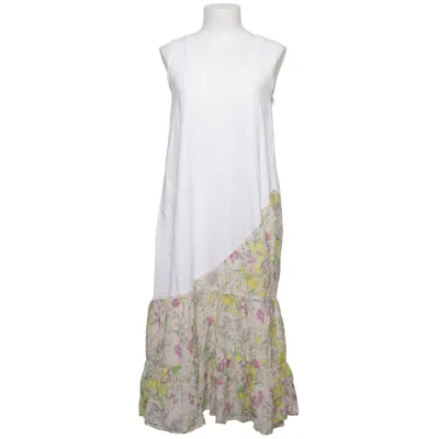 Robe (Blanc, Jaune, Violet) de Manoush Coton, Élasthane, Polyester, Soie
