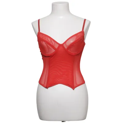 Corset (Red) from Sexkiss Elastane, Polyamide