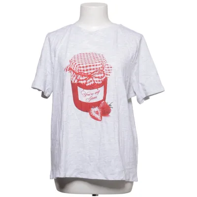 T-shirt (Grau, Rot) von Primark Baumwolle, Viskose