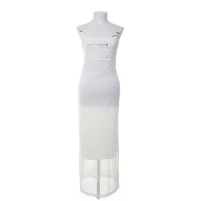 Maxi dress (White) from Jus D'Orange Polyester, Viscose