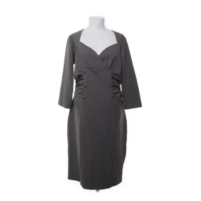 Omlottklänning (Grå) från Daisy Dapper Bomull, Elastan, Polyester