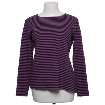 Lange mouwen shirt (Lila, Zwart) van Jordnära Katoen