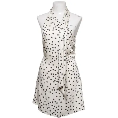 Halterneck dress (White, Black) from Meshki Recycled polyester