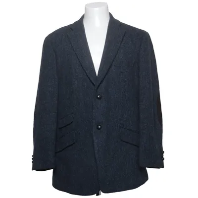Blazer (Gray, Red) from Harris Tweed Polyester, Viscose, Wool