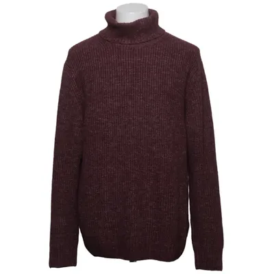 Turtleneck (Purple) from Nils Sundström Acrylic, Cotton, Wool