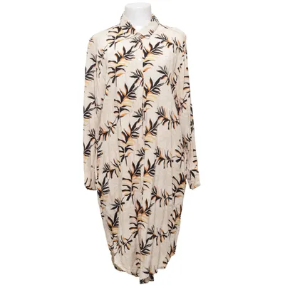 Robe chemise (Beige, Multicolore) de Soda Collection Viscose