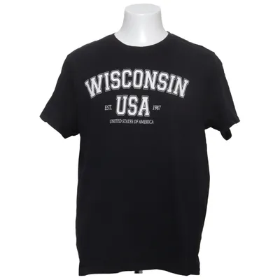 T-shirt (Zwart) van Reaction Katoen