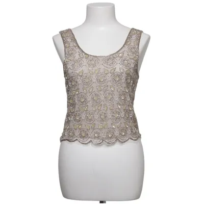 Topp (Beige, Flerfärgad) från Topshop Polyester