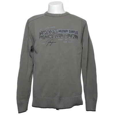 Sweater (Gray) from Jack & Jones Vintage Denim Cotton