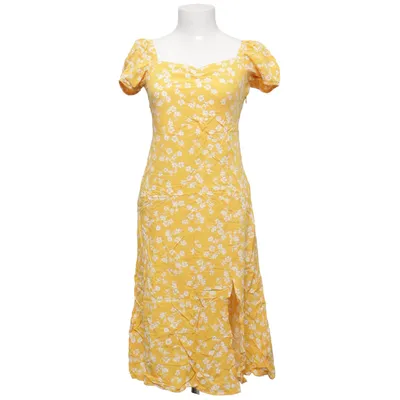Kjole (Gul, Hvid) fra Chiquelle Viscose