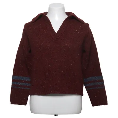 Pull-over (Rouge, Gris) de Abercrombie & Fitch Laine