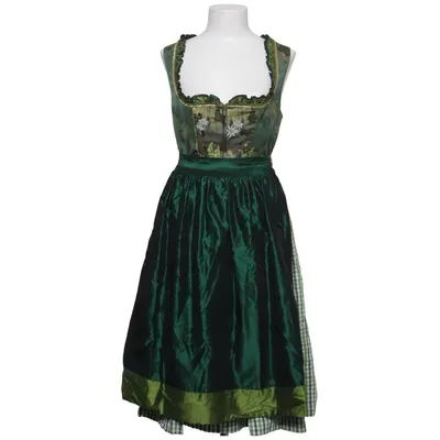 Dirndl (Vert, Blanc) de Hammerschmid Polyester, Laine