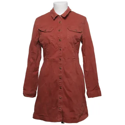 Robe chemise (Rouge) de ASOS Denim Coton, Élasthane