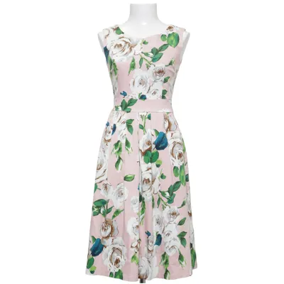Jurk (Roze, Meerkleurig) van Jolie Moi Katoen, Polyester