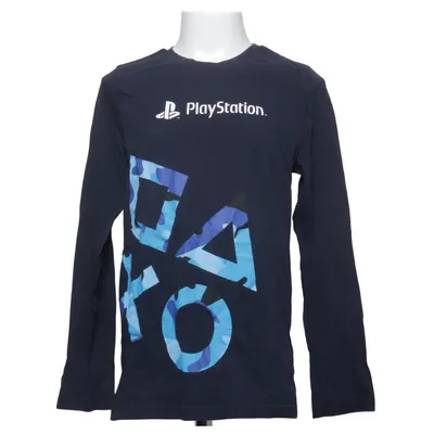 T-shirt à manches longues (Bleu) de Playstation Coton