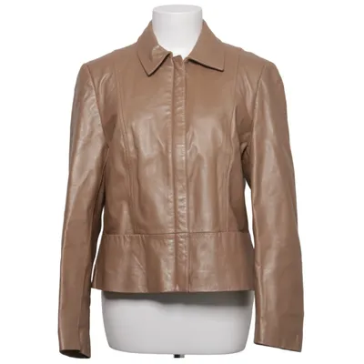 Läderjacka (Beige) från Taifun Collection Skinn, Polyester