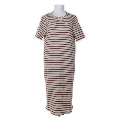 Dress (Beige, Brown) from Dazy Less Cotton