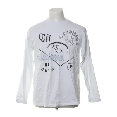 T-shirt à manches longues (Blanc, Multicolore) de SKC Coton