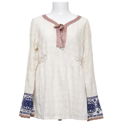 Blus (Beige, Blå, Flerfärgad) från Odd Molly Bomull