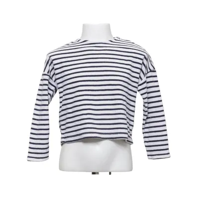 T-shirt à manches longues (Bleu, Blanc) de Émile et Ida Coton, Polyester