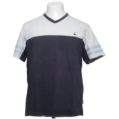 T-shirt (Blå, Vit) från L.O.G.G Sport by H&M Bomull