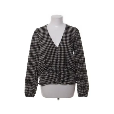 Blouse (Black, Beige) from Pure Friday Nylon, Polyester, Viscose