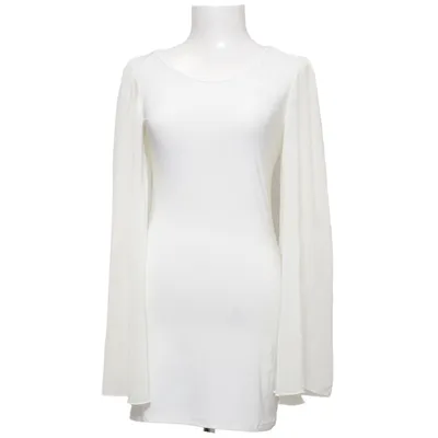 Jurk (Wit) van Rare Elastaan, Polyester