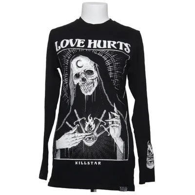 T-shirt à manches longues (Noir) de Killstar Coton