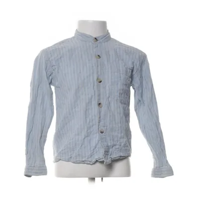 Skjorta (Blå, Vit) från Wheat Bomull, Linne