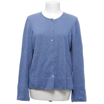 Cardigan (Bleu) de Maerz Muenchen Laine de mouton