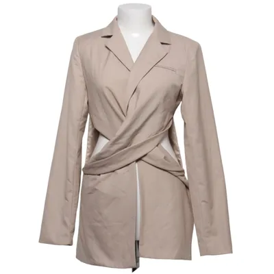 Blazer (Beige) de Misspap Polyester, Viscose