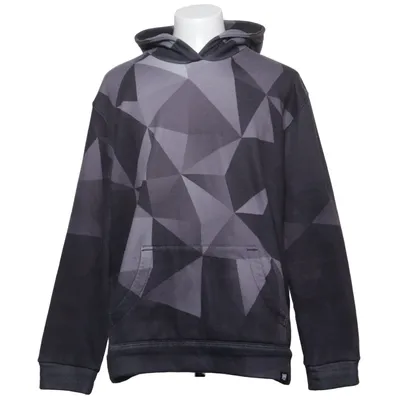 Huvtröja (Grå, Svart) från Hoodie Lab Bomull, Återvunnen polyester