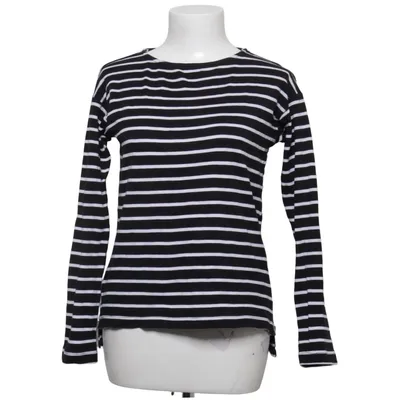 Langærmet t-shirt (Sort, Hvid) fra L.O.G.G by H&M Bomuld