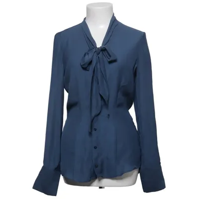 Blouse lavallière (Bleu) de Seidensticker Polyester