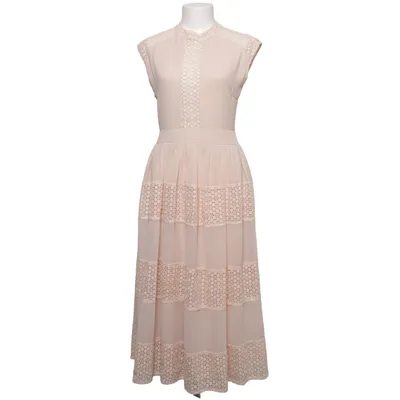 Kleid (Beige) von Young Couture by Barbara Schwarzer Baumwolle, Polyester