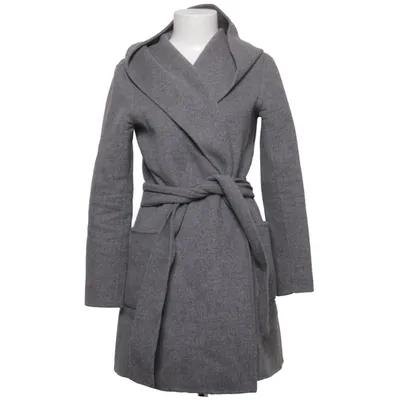Coat (Gray) from Blaumax Polyamide, Wool