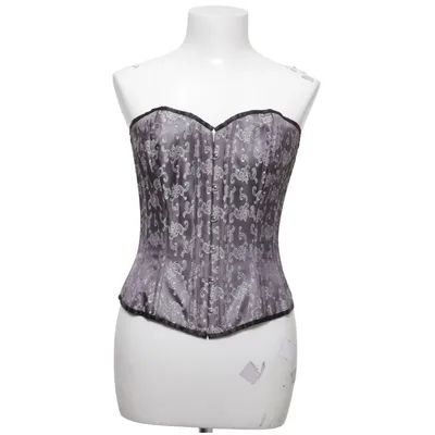 Corset (Gris, Argent) de Lafinesse Coton, Polyester