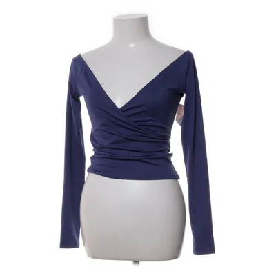 Omlottopp (Wrap Ls Top) från Nelly Elastan, Återvunnen polyester