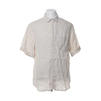 Chemise à manches courtes (Beige) de H&M Lin