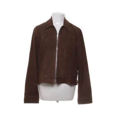 Läderjacka (Brun) från Officine Générale Bomull, Mocka, Viskos