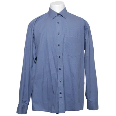 Chemise (Bleu, Blanc) de Hatico Coton