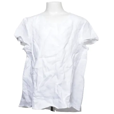 Top (Weiß) von Massimo Dutti Leinen