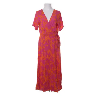 Omlottklänning (Rosa, Orange) från Page One Viskos