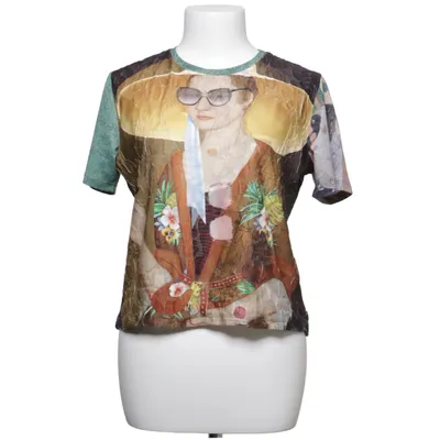 T-shirt (Bruin, Groen, Meerkleurig) van Desigual