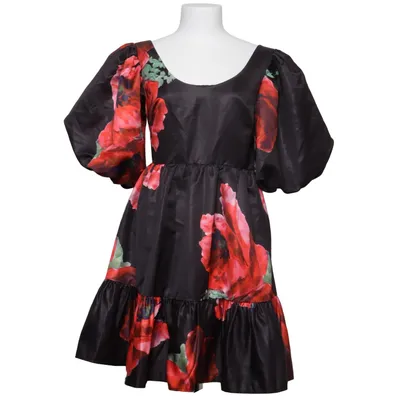 Robe (Noir, Rouge, Multicolore) de Oasis Polyester