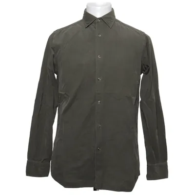 Shirt (Green) from Massimo Dutti Cotton